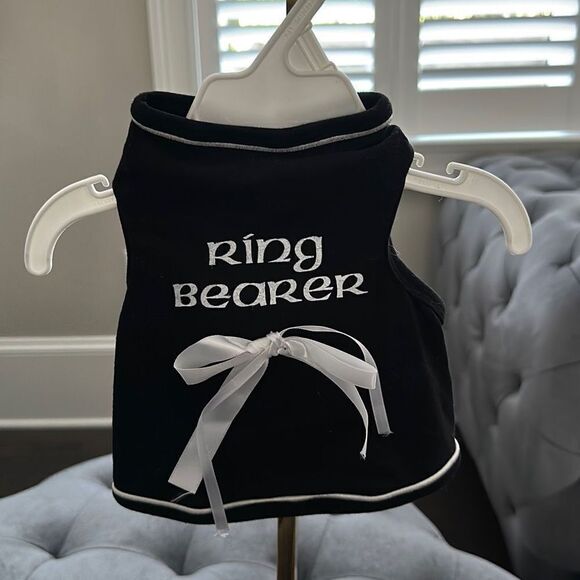 Pet t-shirt Ring Bearer wedding shirt NWOT size small - Picture 1 of 2